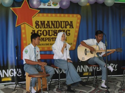 Peserta Akustik Dari SMKN 1 Batumandi 1